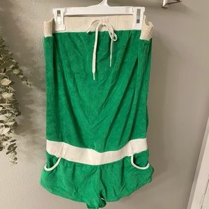 Vintage, Terry Cloth Romper